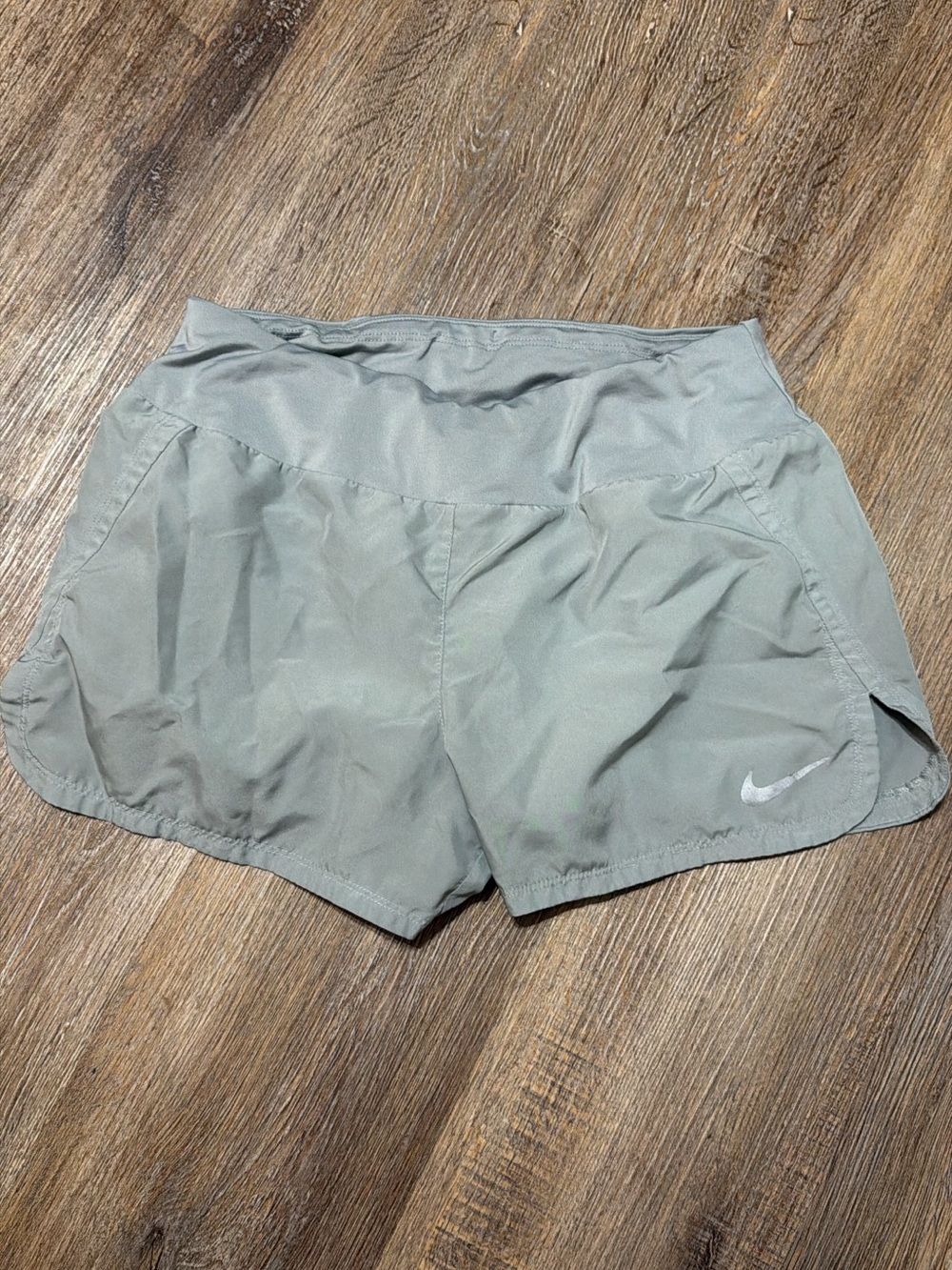 Nike Women’s Sage Green Athletic Running Shorts